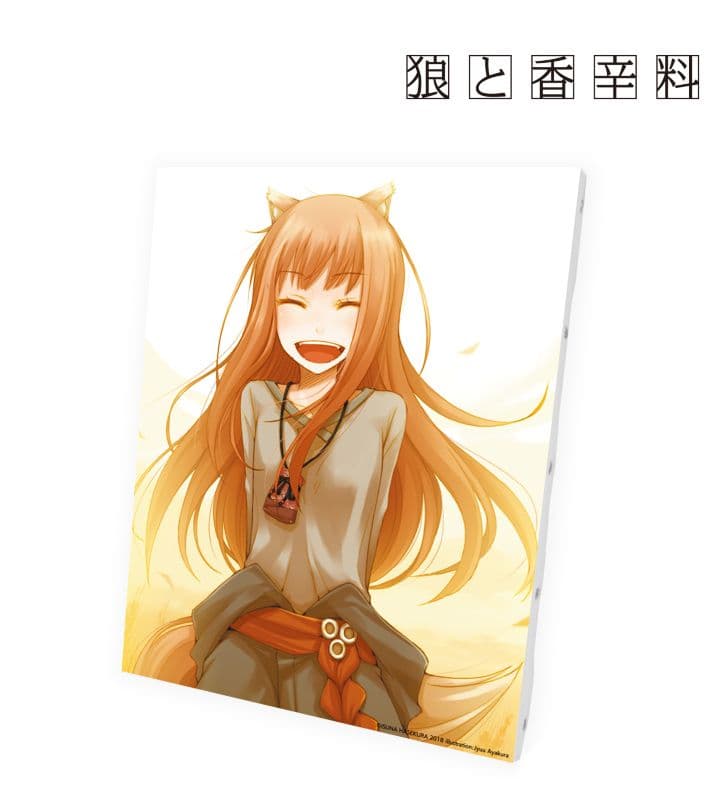 狼と香辛料　キャンバスボード　新品未開封【祝アニメ２期制作決定！】 狼と香辛料 MERCHANT MEETS THE WISE WOLF』第2期制作決定