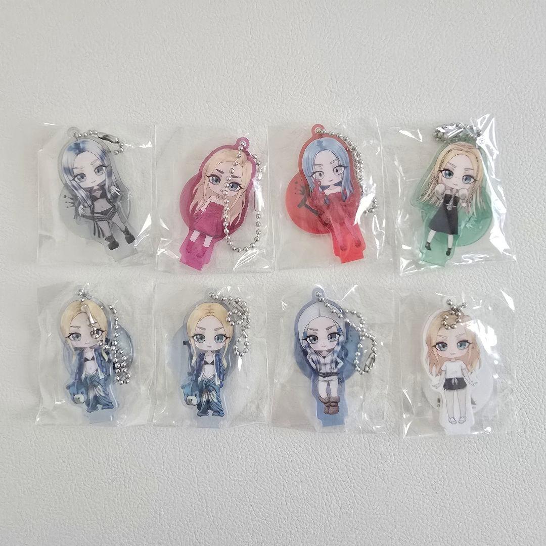 ちゃんみな アクリルキーホルダー 8個 ファンクラブ限定 - メルカリ