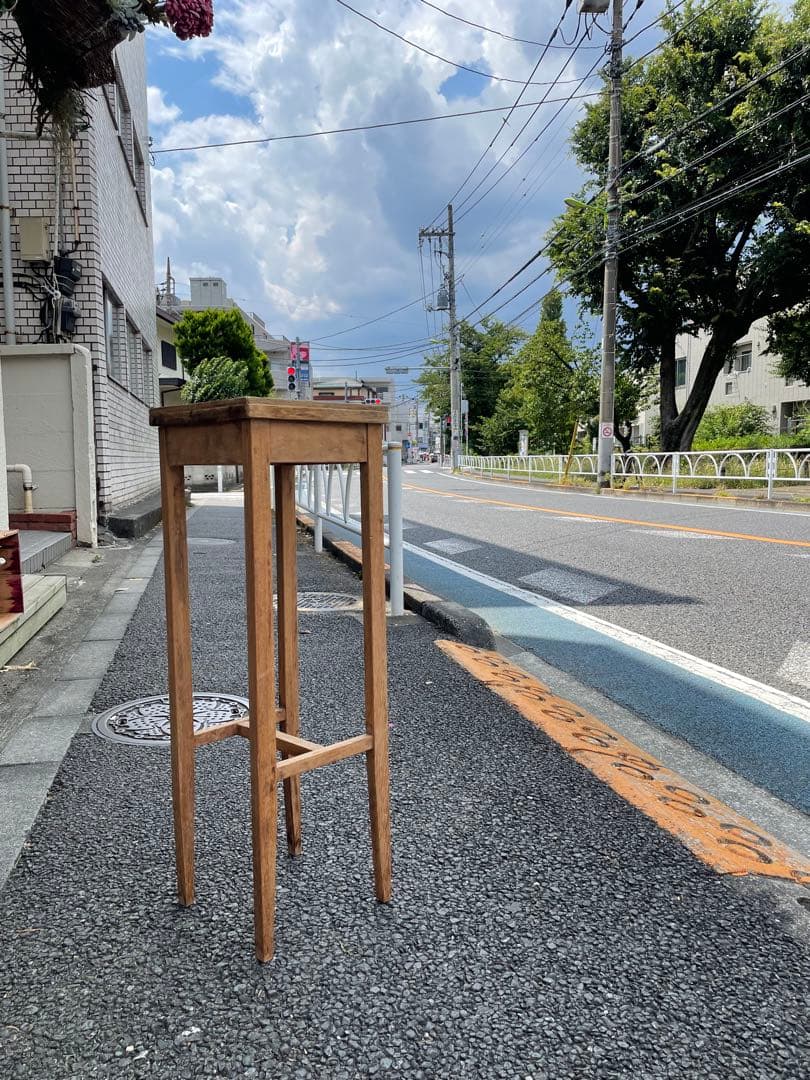 北*陽様 オークションスタート！CASICA購入 木製花台テーブル