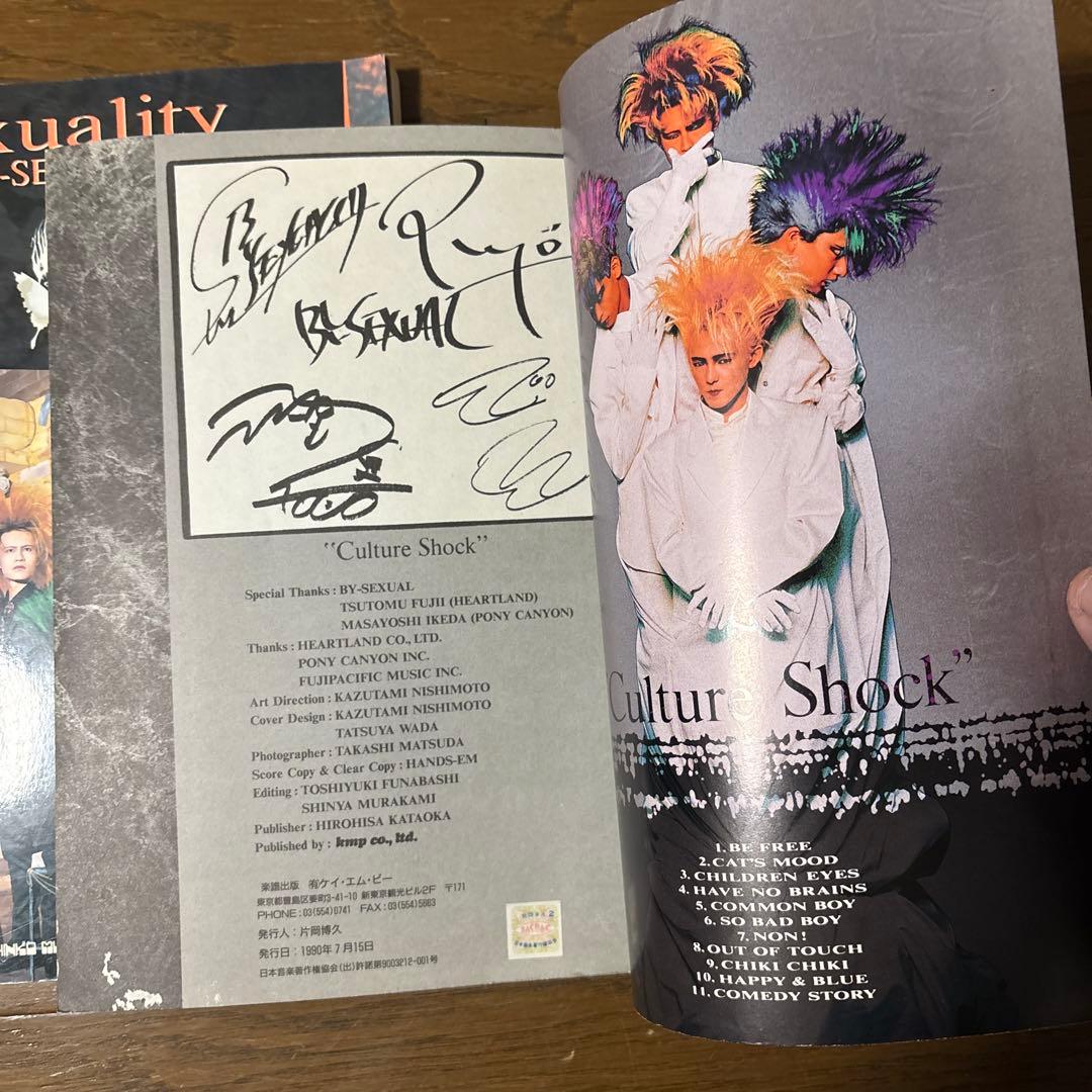 BY-SEXUAL Sexuality バイセクシャル バンドスコア 写真集