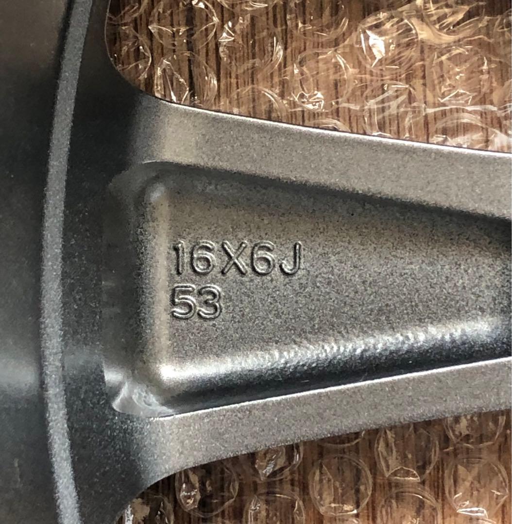 新車外し】フィットRS GE8 極上美品￼ 純正ホイール4本(送料込み