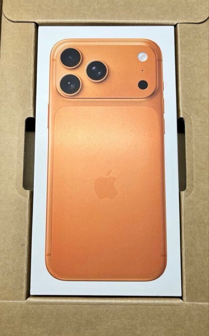 iPhone 17 Pro Max コズミックオレンジ 256GB iPhone 17 Pro Max 256GB コズミックオレンジ: Apple Rewards Store