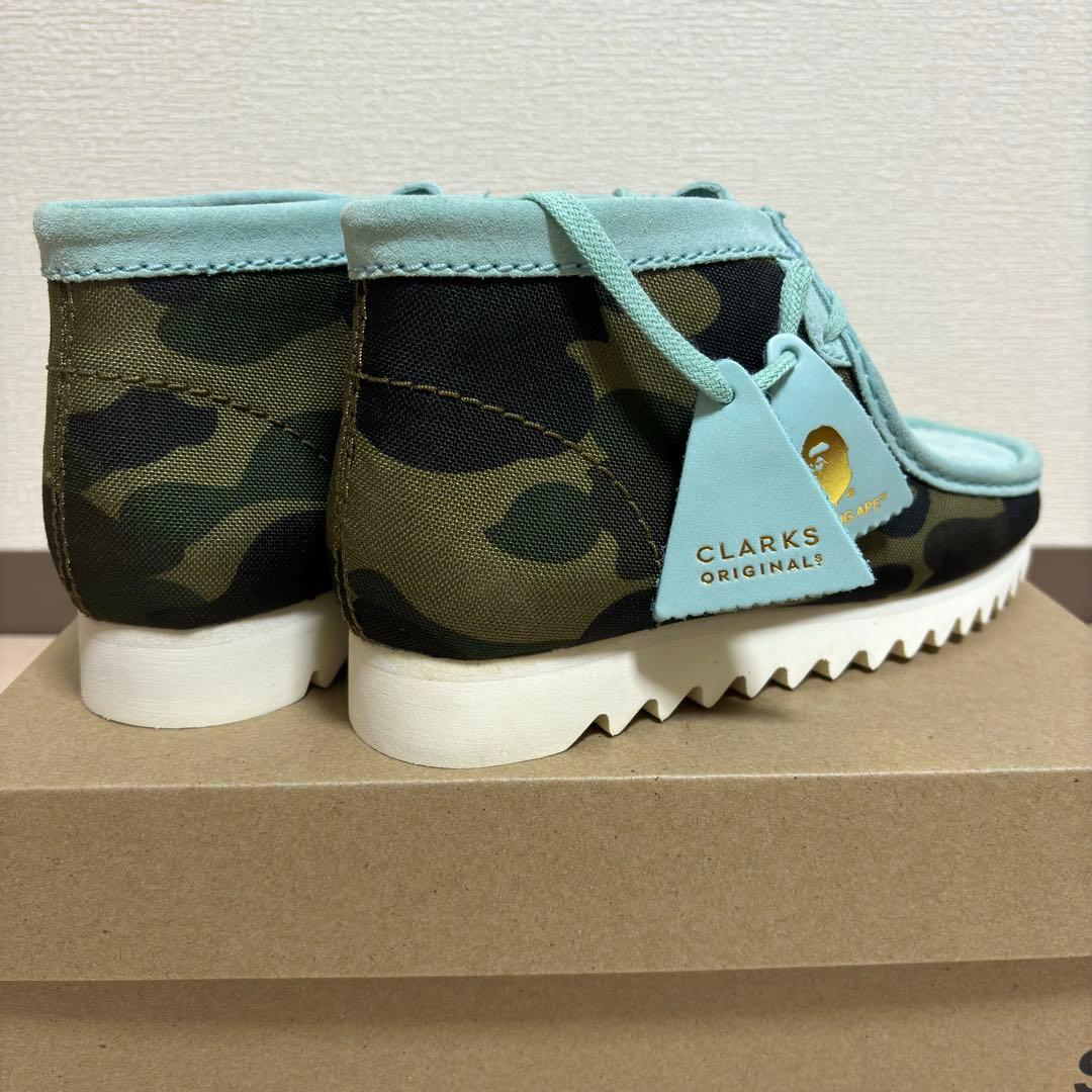 CLARKS×BAPE WALLABEE BOOTS 27.0cm