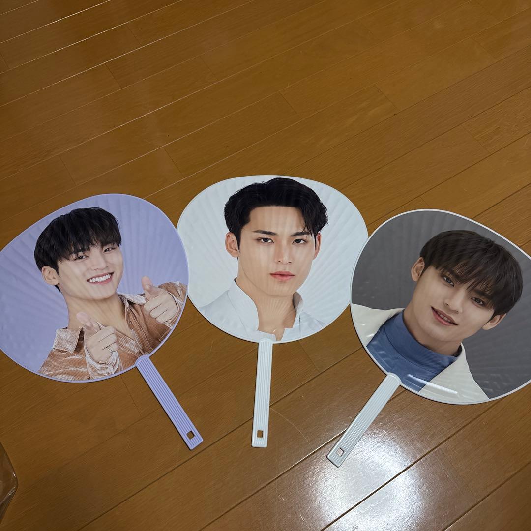 SEVENTEEN セブチ ミンギュ うちわ 3種セット - メルカリ