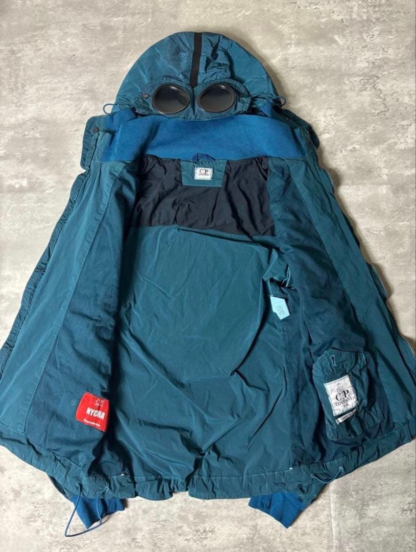 C.P.Company ガーメントダイ goggle shell jacket