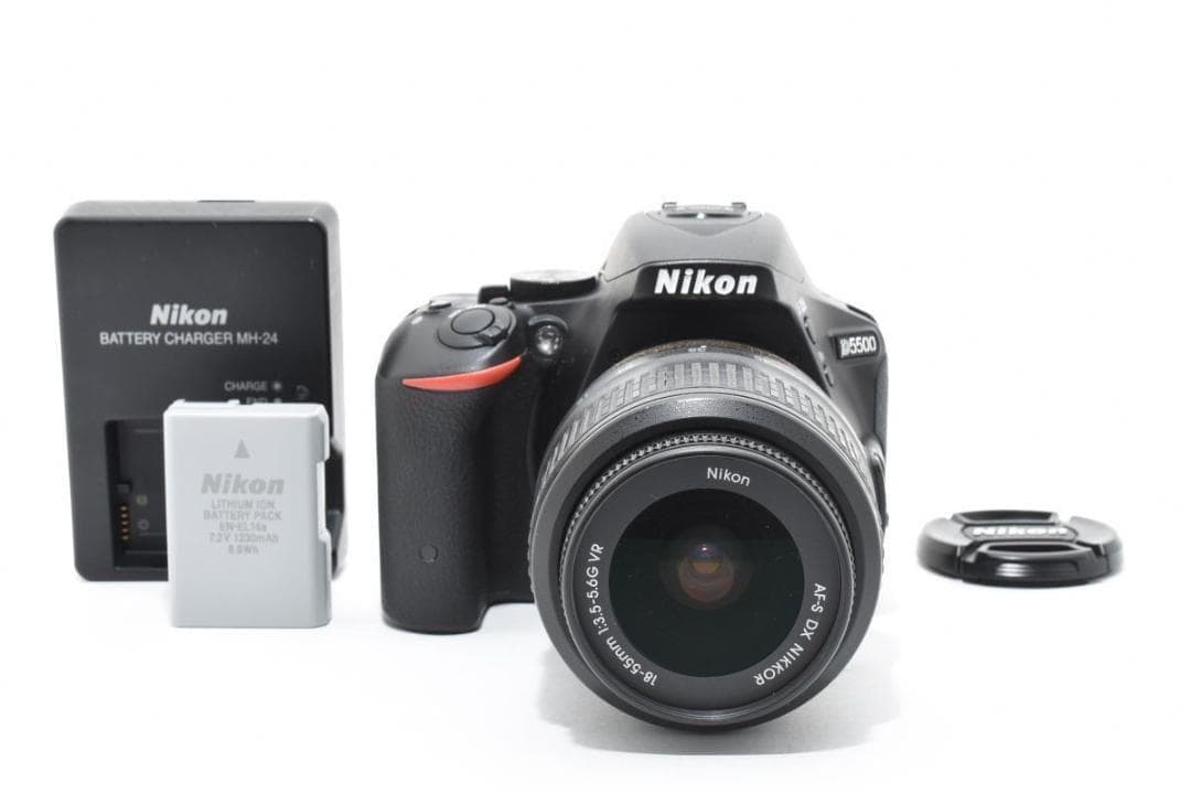 大人気】 Nikon ニコン D5500 レンズキット デジタル一眼カメラ - メルカリ