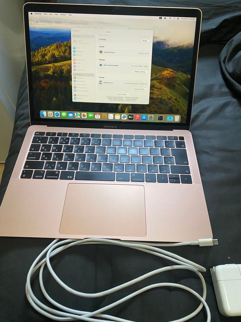 MacBook Air 2019 13インチ core i5 1.6GHz
