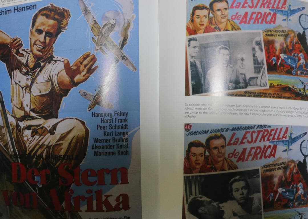 貴重 アフリカの星 撃墜王ハンス・ヨアヒム・マルセイユ『洋書』中古本