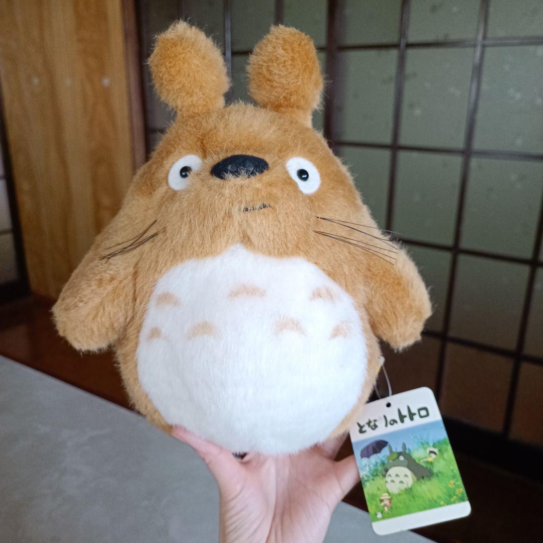 となりのトトロ ぬいぐるみ M ジブリ大博覧会 会場限定 茶色 ベージュ