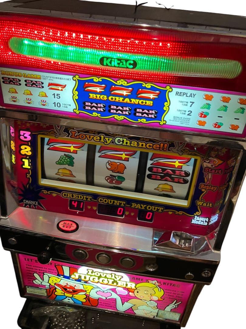 ラブリージャグラーA ジャグラー 実機 - メルカリ