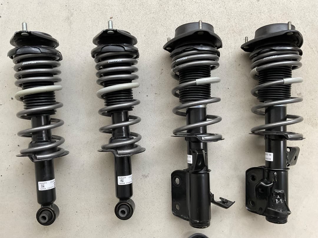 GR86 ZN8純正サスペンション＋タナベFUNTORIDEダウンサス4本セット
