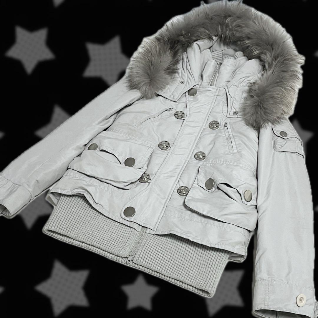 SLY N3B ミリタリーコート モッズコート グレー 灰色 ショート丈