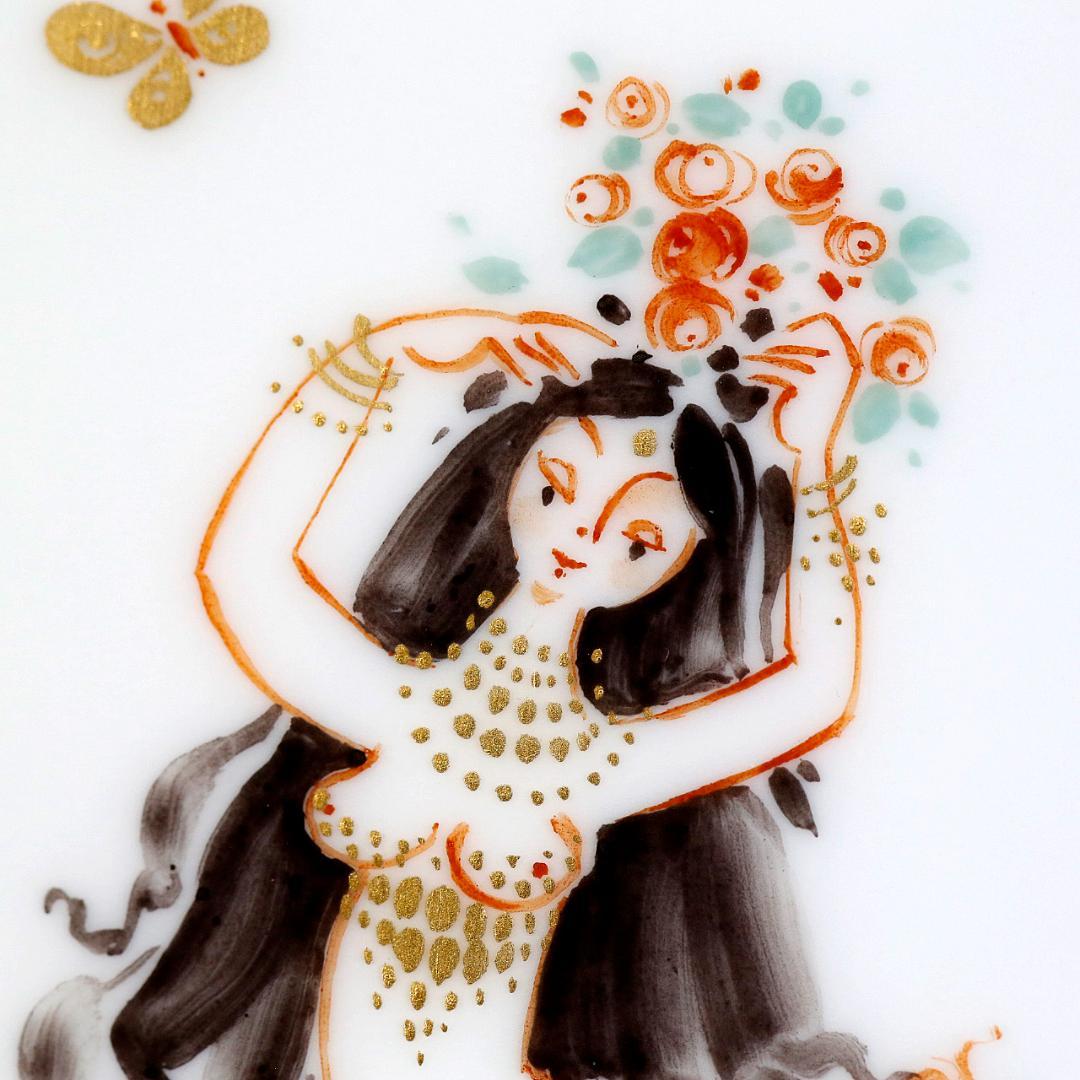 レア極美品1級】マイセン アラビアンナイト 千夜一夜物語 陶板画