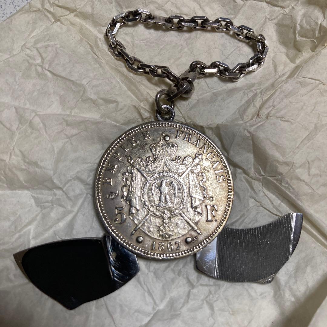 Eloi エロア ナポレオン3世 コインナイフ 銀貨 - メルカリ