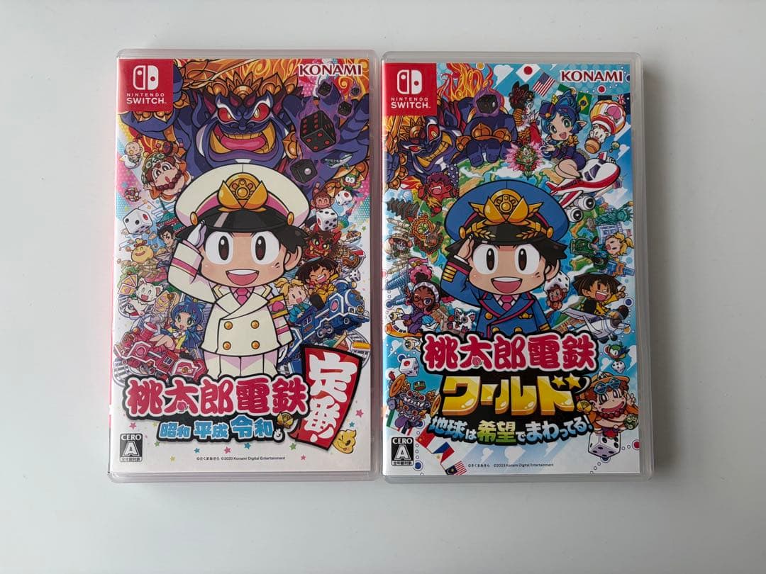 Nintendo Switch桃太郎電鉄 定番 ワールド2本セット 桃鉄 - メルカリ