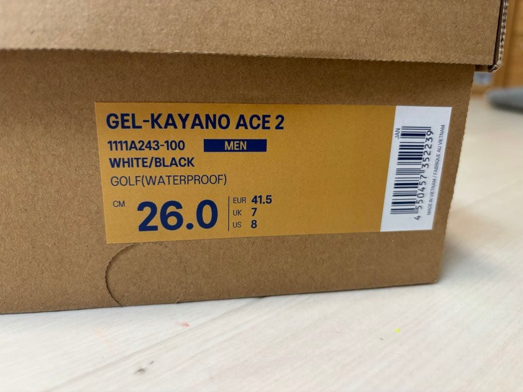 【新品】asics アシックス GEL-KAYANO ACE2　26.0cm