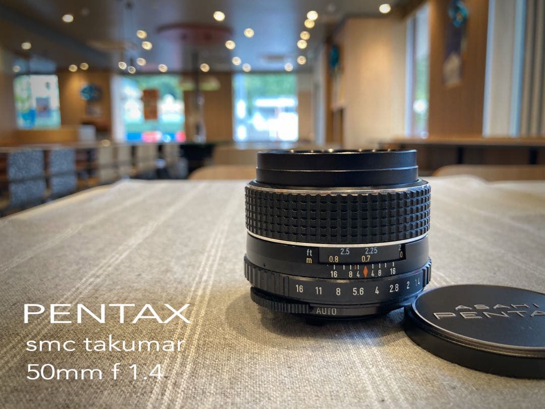 超美品＊完動品☆PENTAX SPF BLACK☆f1.4☆初期保証＊作例多数