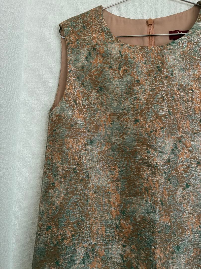 マックスマーラー ノースリーブ膝丈ワンピース 多色デザイン