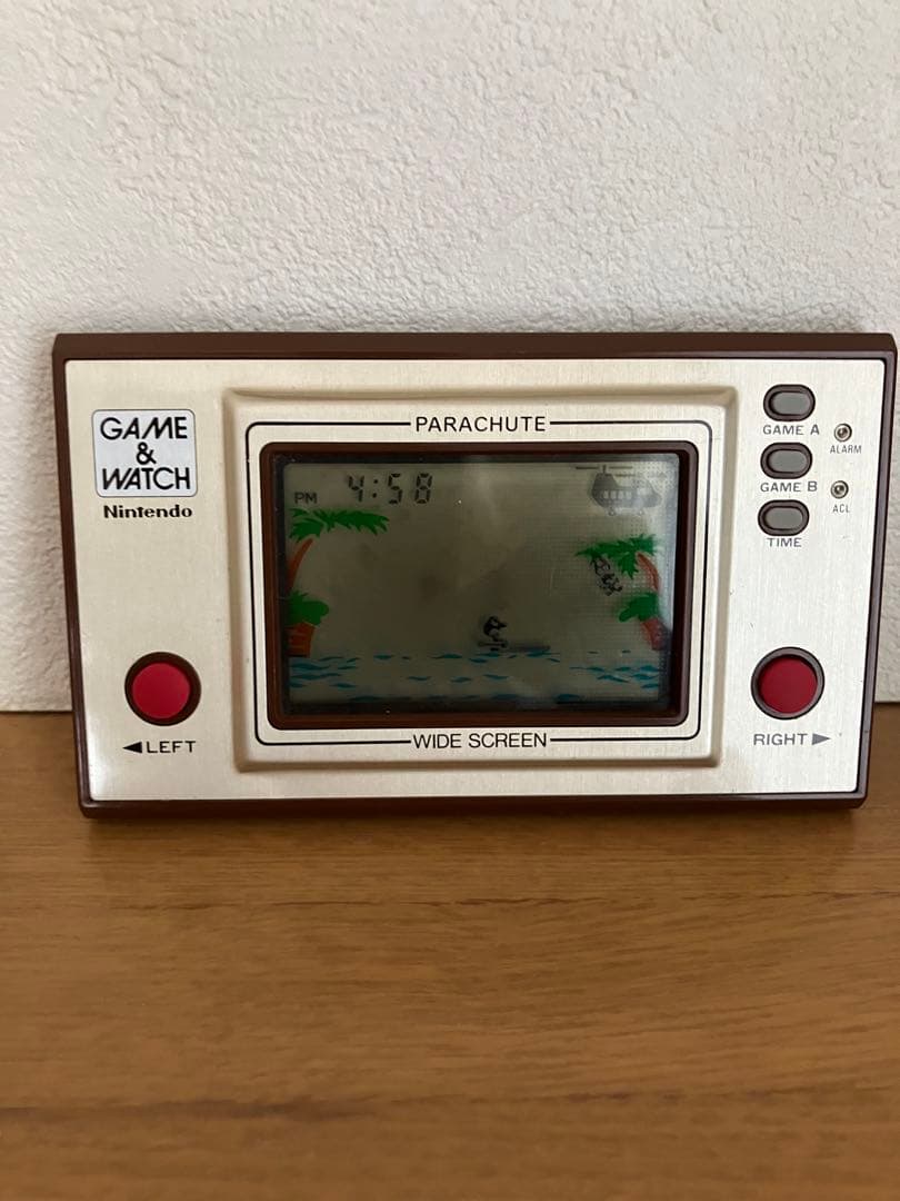 任天堂 ゲームウォッチ パラシュート 専用ケース付き - メルカリ