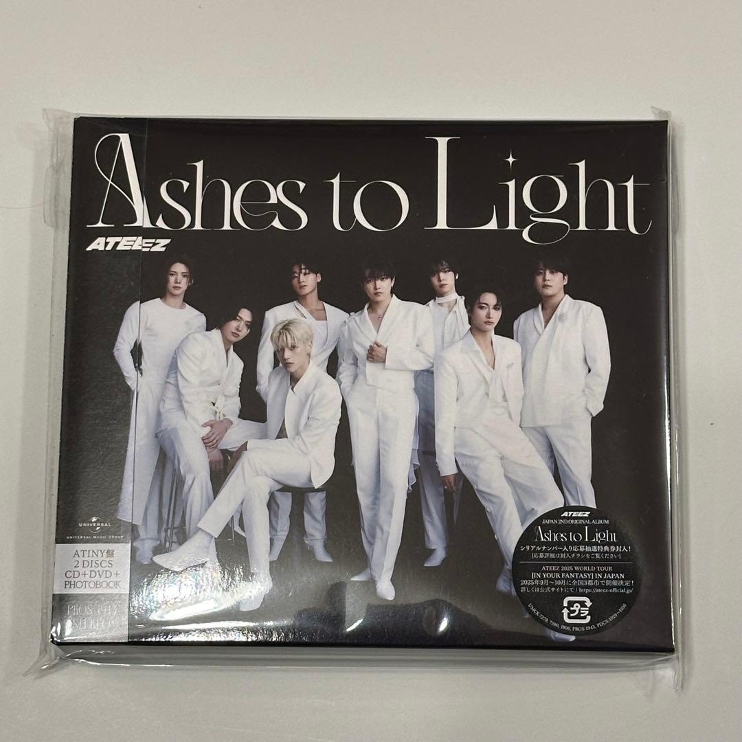 ATEEZ Ashes to Light ATINY盤 CD - メルカリ