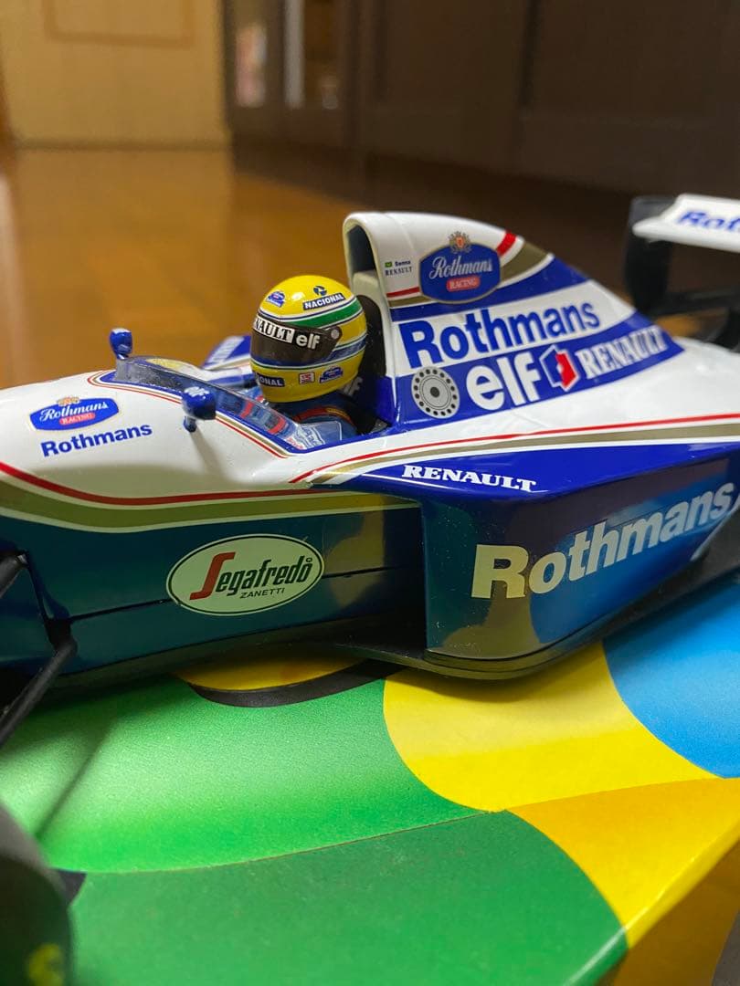 アイルトン・セナ 1/18 マクラーレン MP4/6 ウィリアムズ FW16 - メルカリ