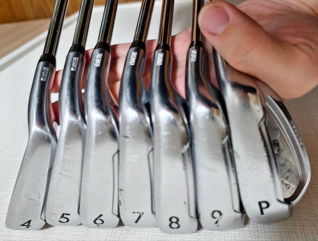 週末セール ヤマハ inpuresX D フォージドアイアンセット7本4〜9.P