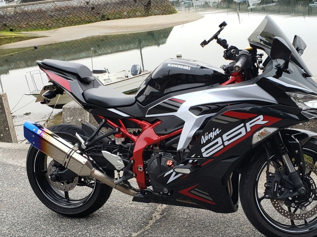 ず*ぺ様 zx25rトリックスター政府認証イカヅチ焼きチタンフルエキ