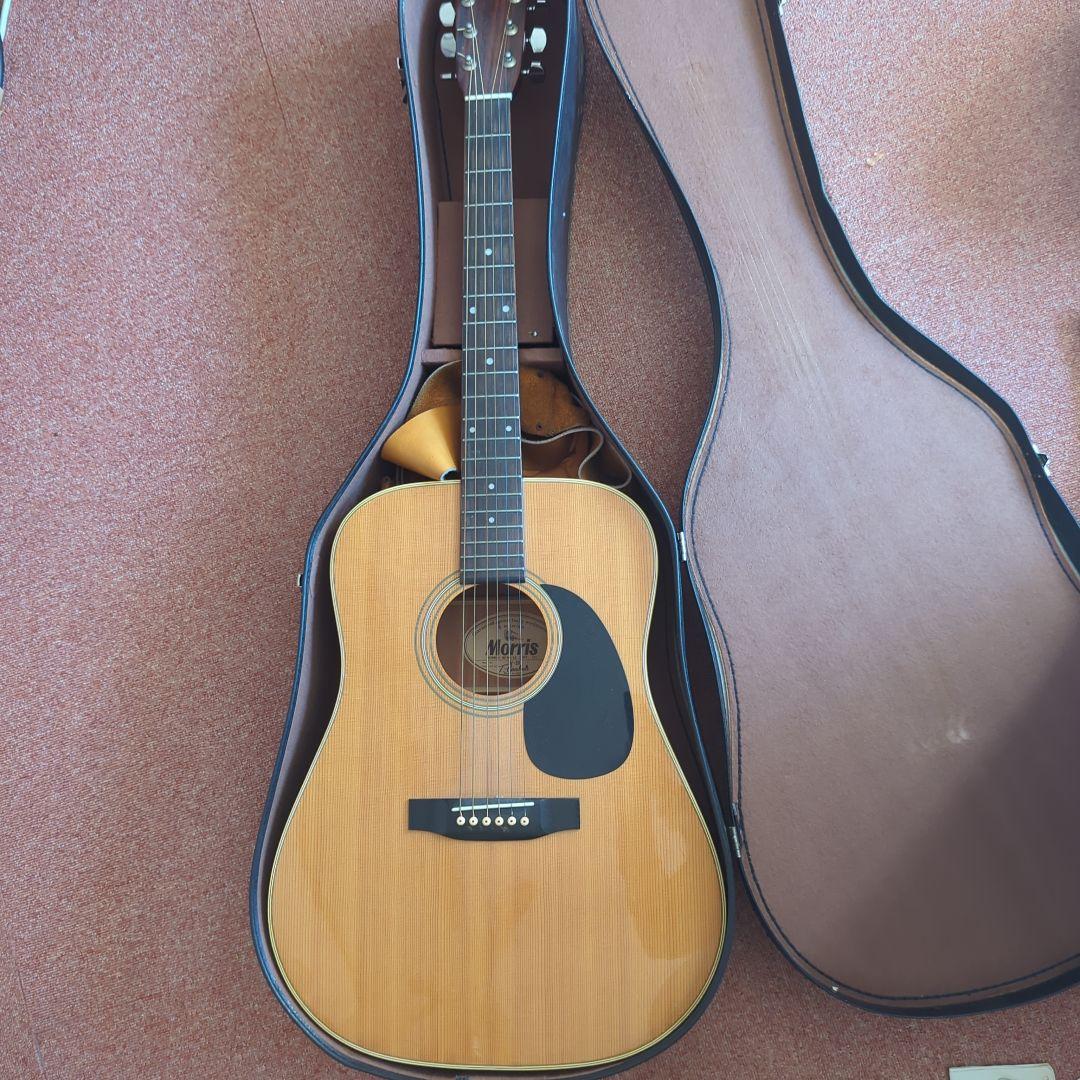 Morris W-20 アコースティックギター ハードケース付き MORRIS モーリス W-20 アコースティックギター ハードケース付