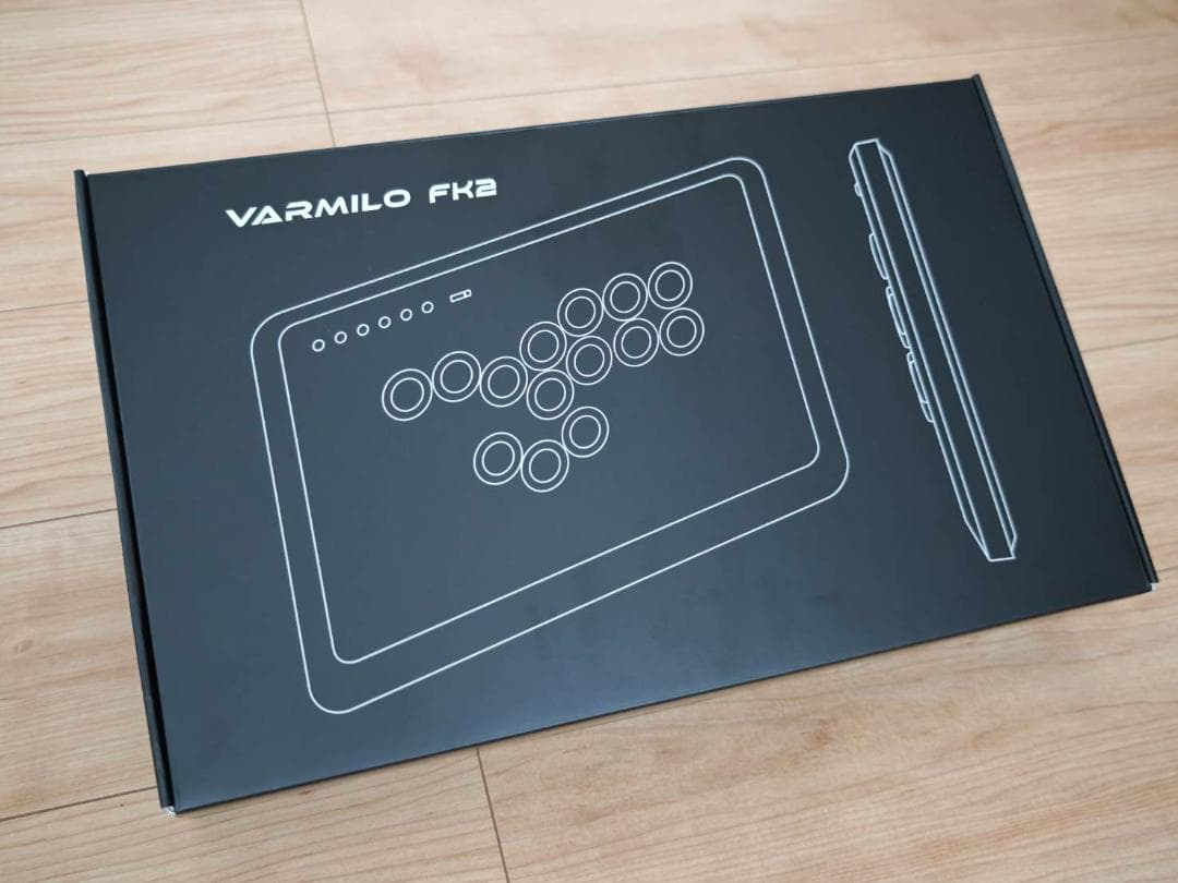 VARMILO FK2 ラピッドトリガー搭載レバーレスアーケードコントローラー VARMILO FK2(不屈) ブラック ラピッドトリガー搭載レバーレスアケコン