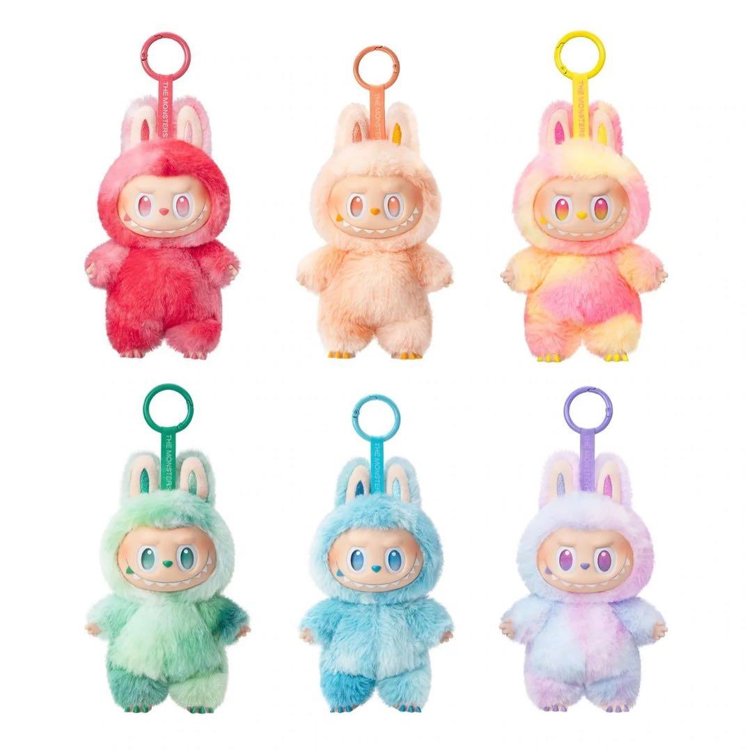 ラブブ　カラフルぬいぐるみマスコットセット ラブブ カラフルぬいぐるみマスコットセット ラブブ カラフル