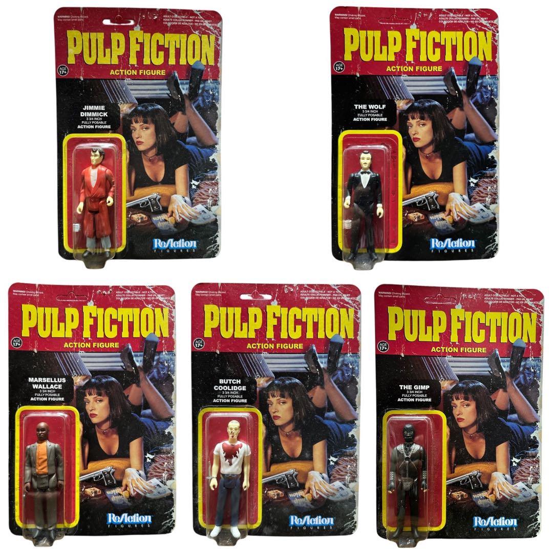 パルプ・フィクション PULP FICTION アクションフィギュア セット