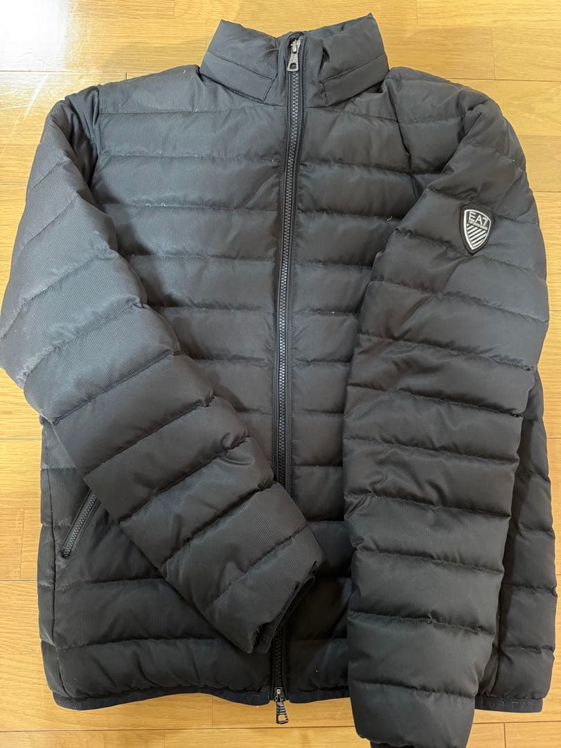 EA7 ダウンジャケット　ブラック EMPORIO ARMANI エンポリオ アルマーニ EA7 ダウン ダウンジャケット