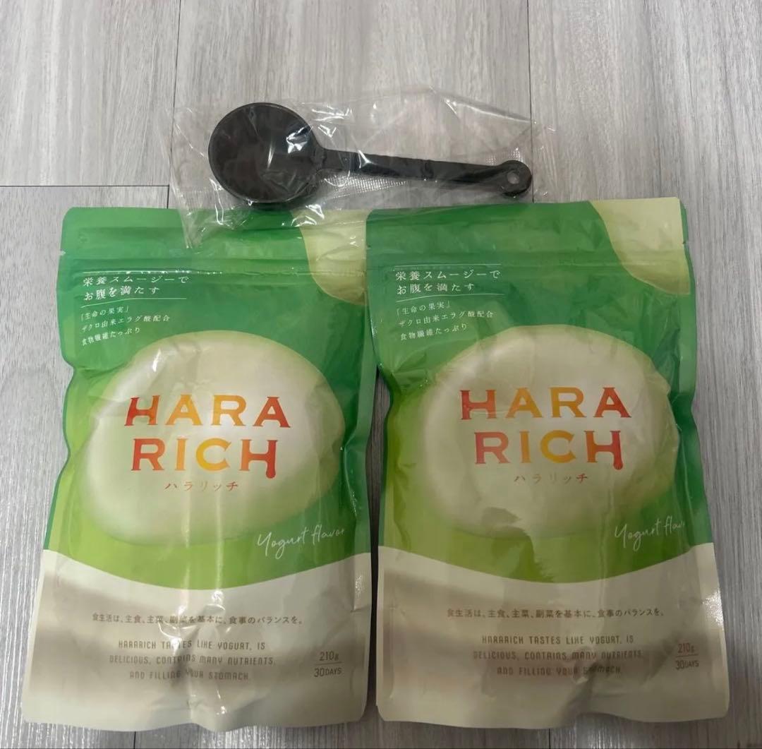【新品未開封】HARA RICH ヨーグルト風味 210g HARA RICH ハラリッチ スムージー ヨーグルト風味 - メルカリ