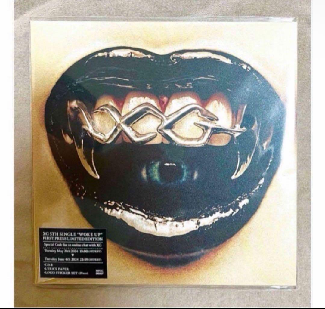 XG WOKE UP CD ステッカー付き新品 - メルカリ