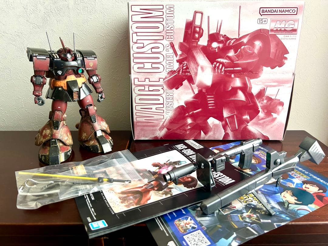 ガンプラ 【塗装済み完成品】MG 1/100 ドワッジ改 デザート・ロンメル