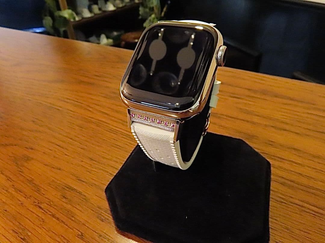 AppleWatch専用ピンクサファイア&シルバー925製チャーム&ラバーバンド Amazon.com: Apple Watch Series 9 [GPS 41mm] Pink Aluminum Case