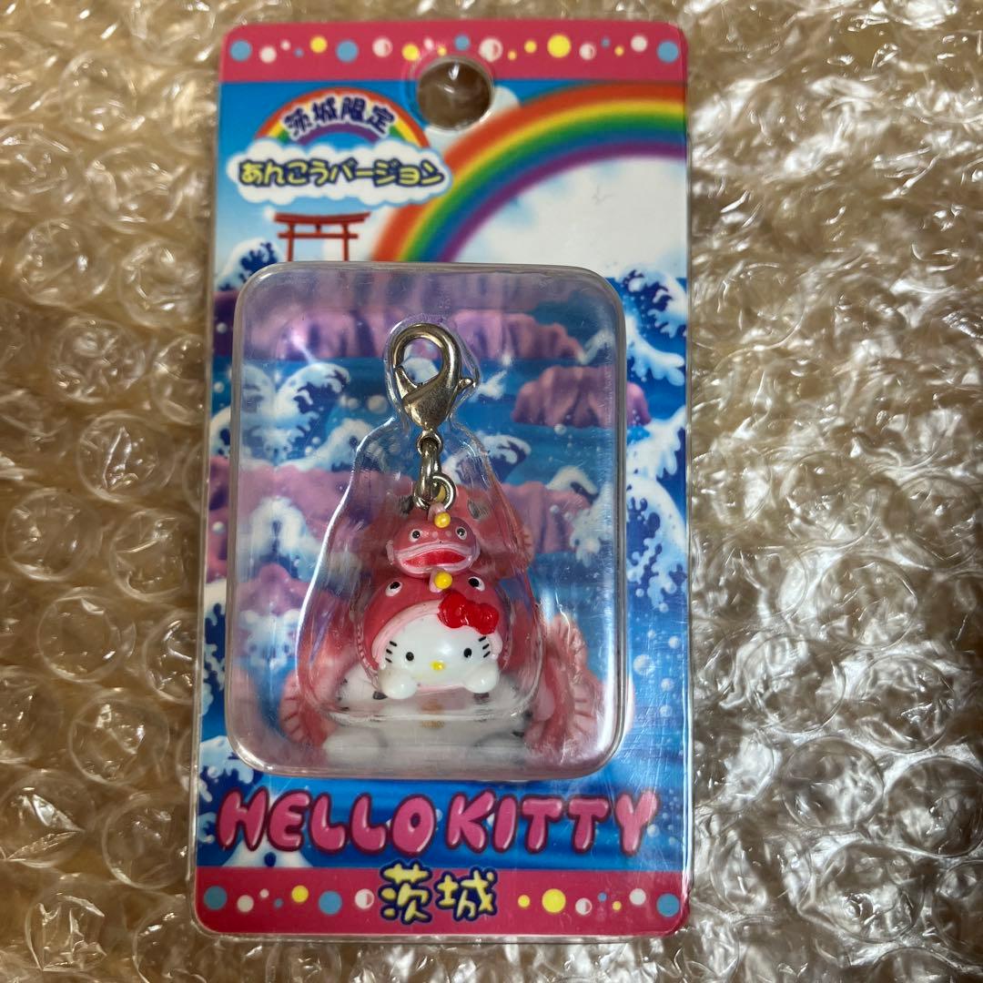 ご当地キティ 茨城限定 あんこう ファスナーマスコット - メルカリ