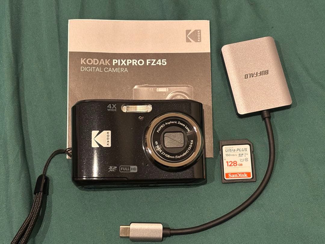 ※最終値下げ【動作確認済み】 KODAK PIXPRO FZ45BK セット売り Amazon.com : KODAK Pixpro FZ45 Digital Camera Bundle, Includes