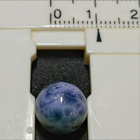 リッチオークション】リッチパープルラリマー 10.3ミリ珠 ビーズT(珍品