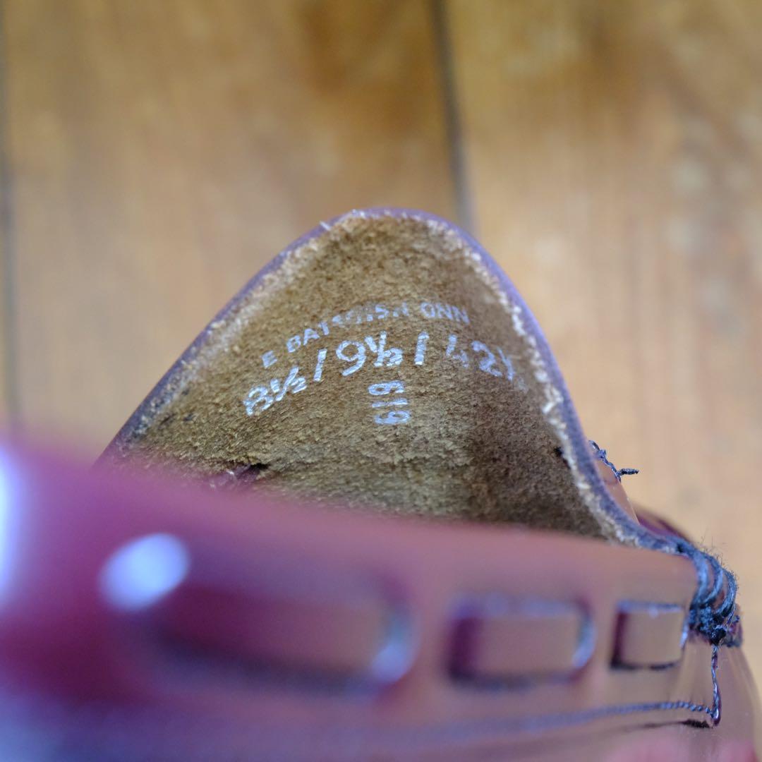 【G.H.BASS】 WEEJUNS バーガンディ タッセルローファー 9.5