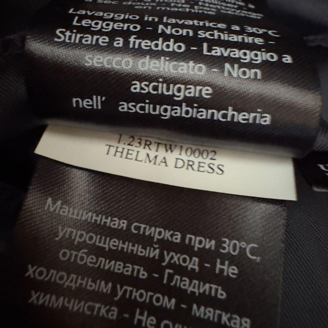 新品未使用 セシリーバンセン THELMA DRESS ネイビー M - メルカリ