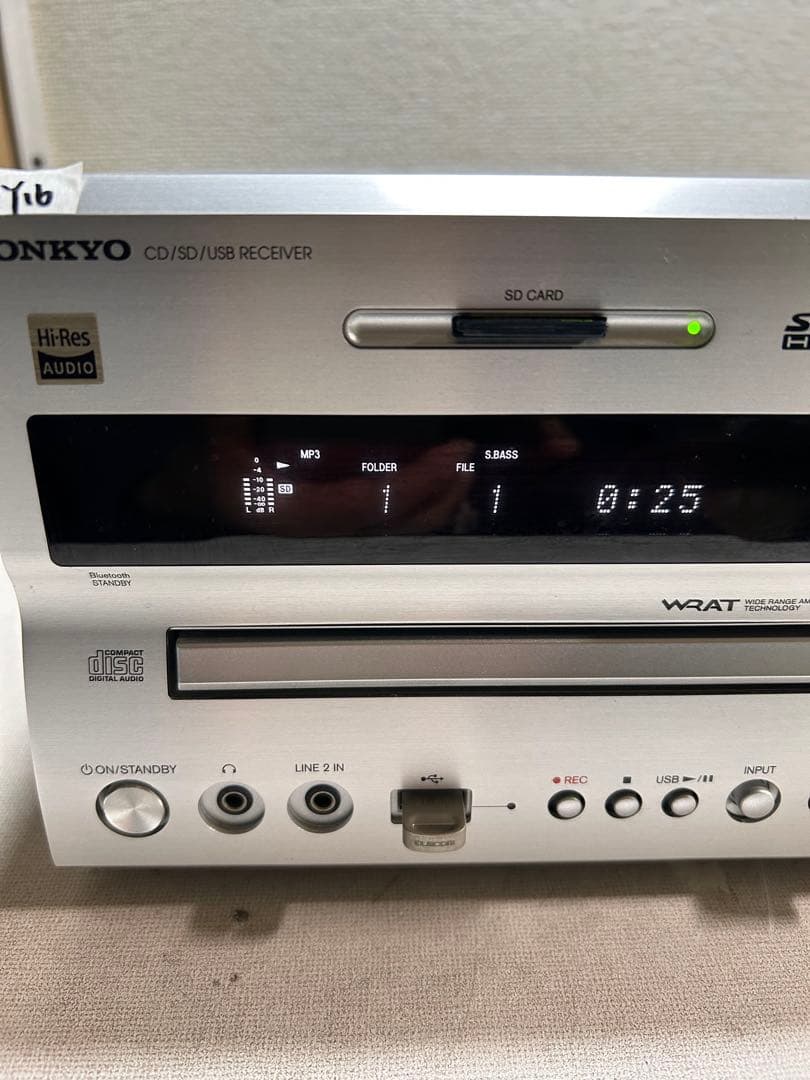 Y16 整備ONKYO NFR-7FX ハイレゾ CD/SD/USBレシーバー - メルカリ