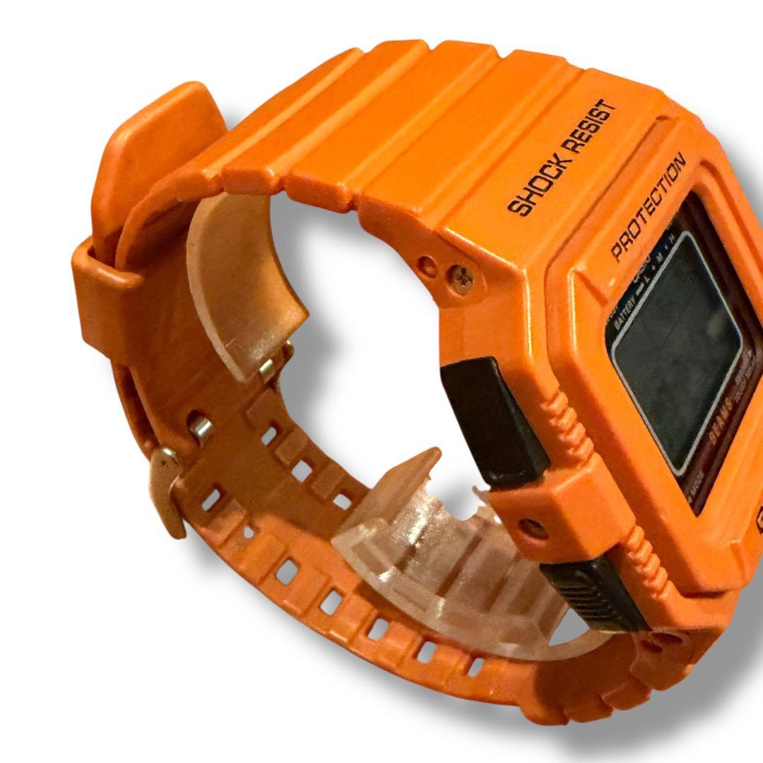 BEAMS×G-SHOCK G-5500BE デジタル腕時計 オレンジ - メルカリ