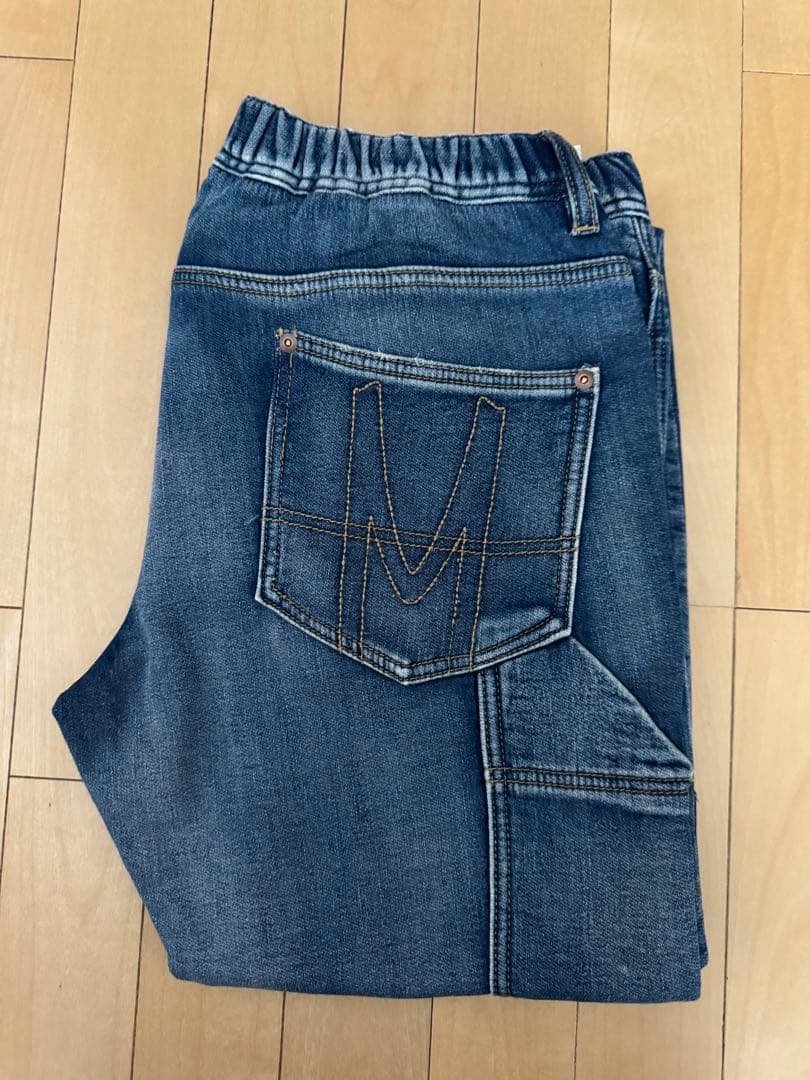 HUMAN MADEヒューマンメイドスエットデニム 未使用美品】HUMAN MADE ヒューマンメイド パンツ スウェット フリース