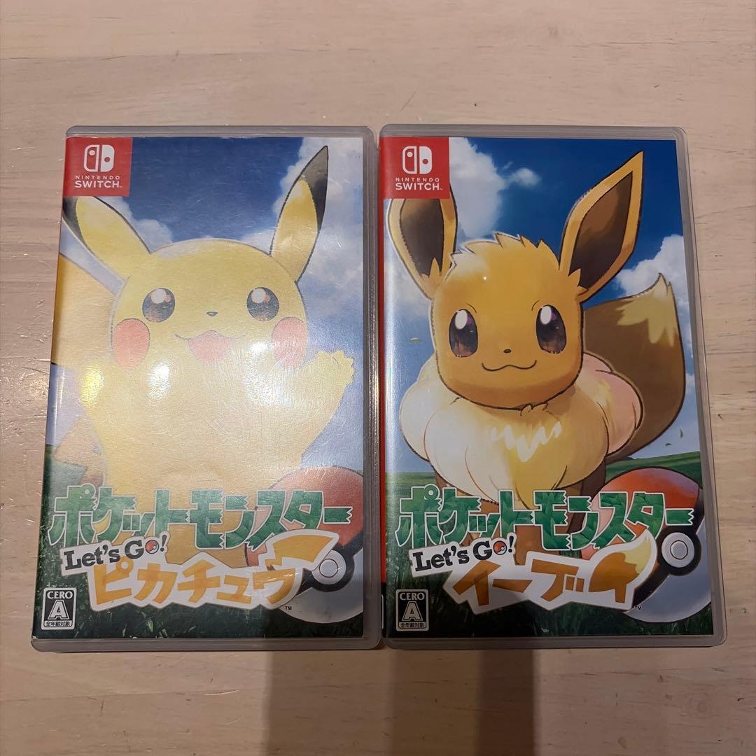 switch ポケモン レッツゴーピカチュウ イーブイ 2個セット - メルカリ