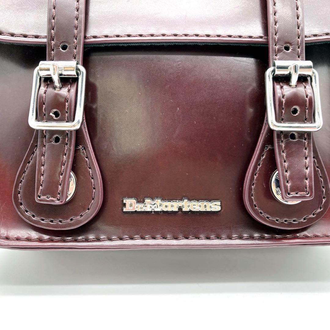 ドクターマーチン サッチェルバッグ 7インチ チェリーレッド