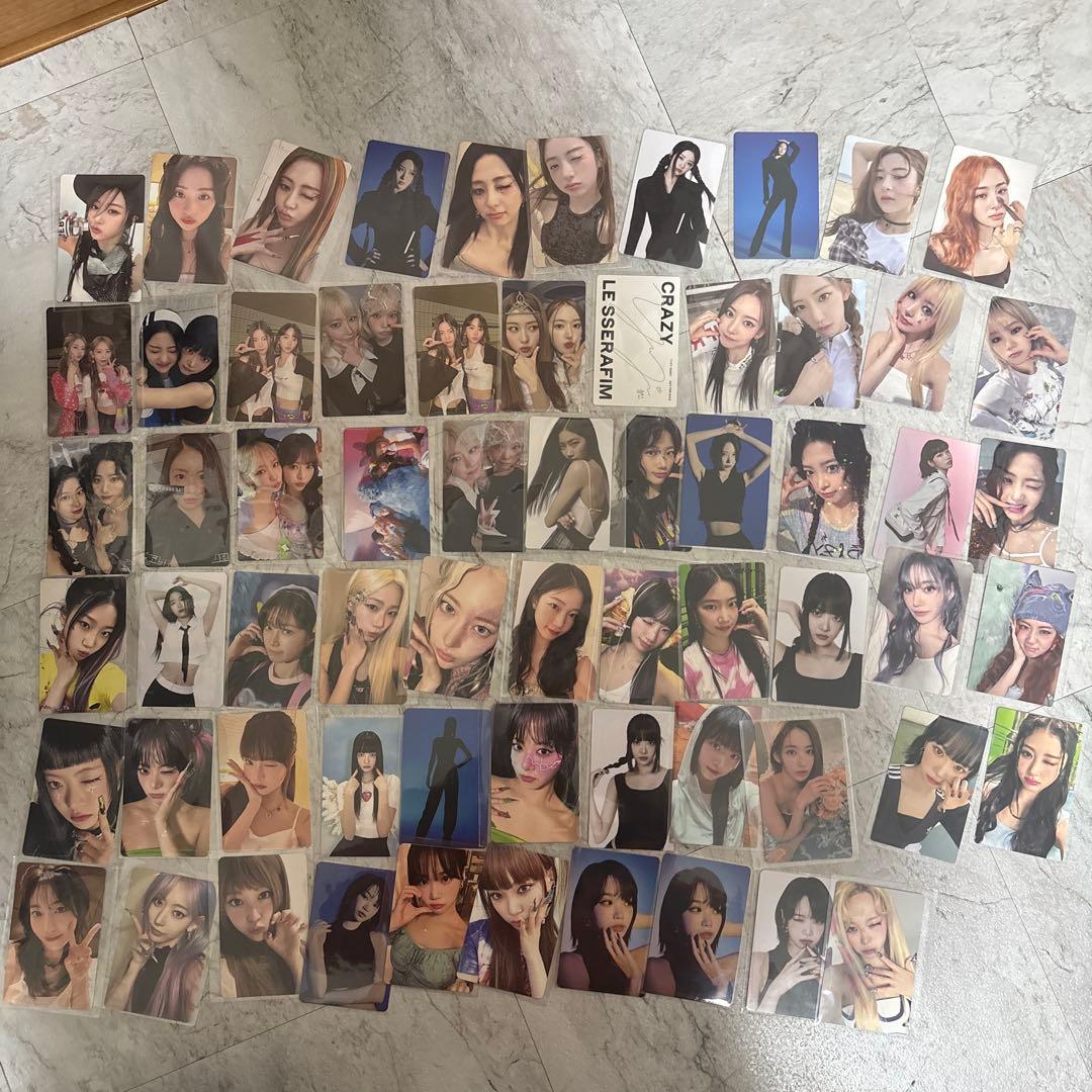 LE SSERAFIM トレカまとめ売り - メルカリ