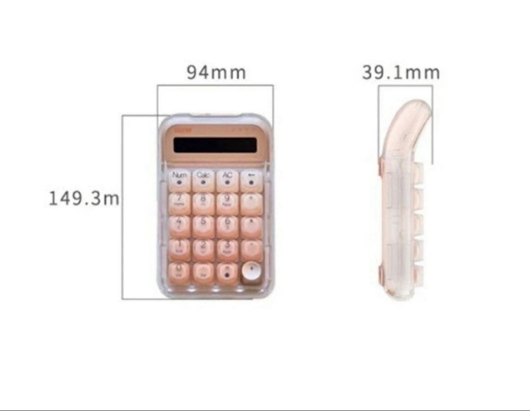 新品未使用】Lofree 電卓 ピンク リキッドファンデーション テンキー