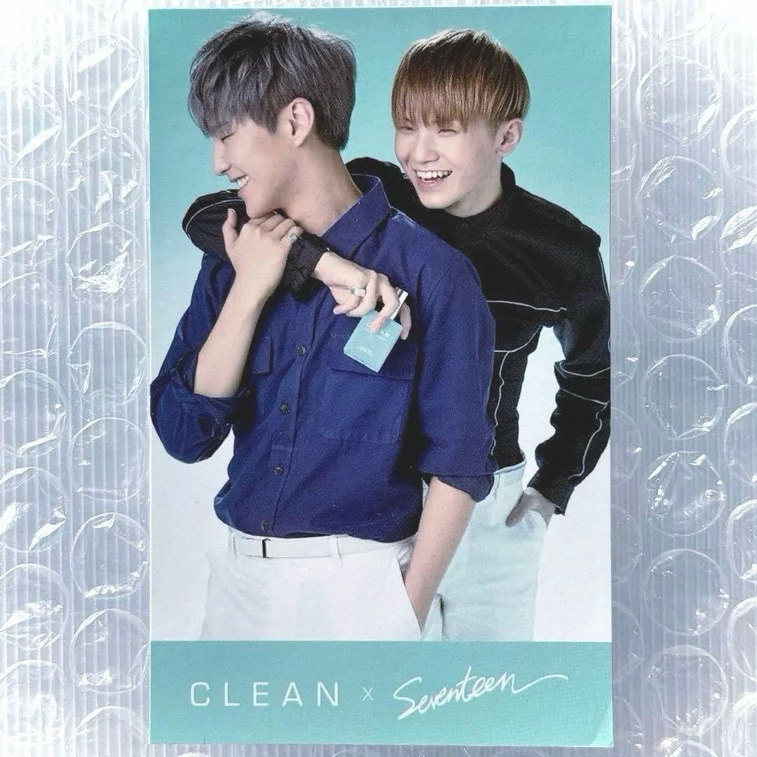 本物　SEVENTEEN CLEAN ホシ ウジ トレカ クリーン　ホシウジ SEVENTEEN CAFE ホシ、ウジ トレカセット - メルカリ