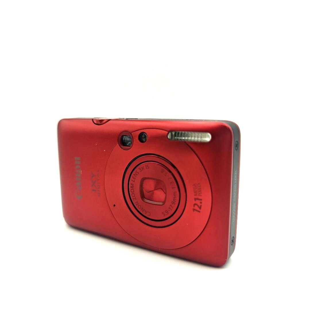 極美品 IXY DIGITAL 210 IS レッド オールドコンデジ - メルカリ